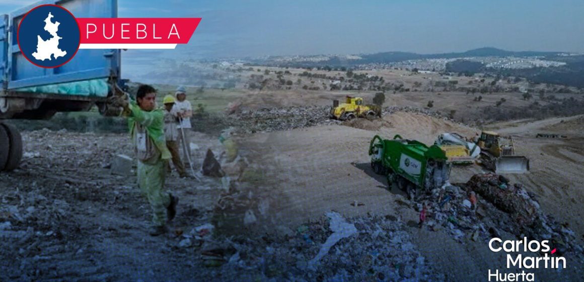 Operación del Relleno Sanitario de Chiltepeque en Puebla: Garantizan cumplimiento de normas y transición a nuevas tecnologías