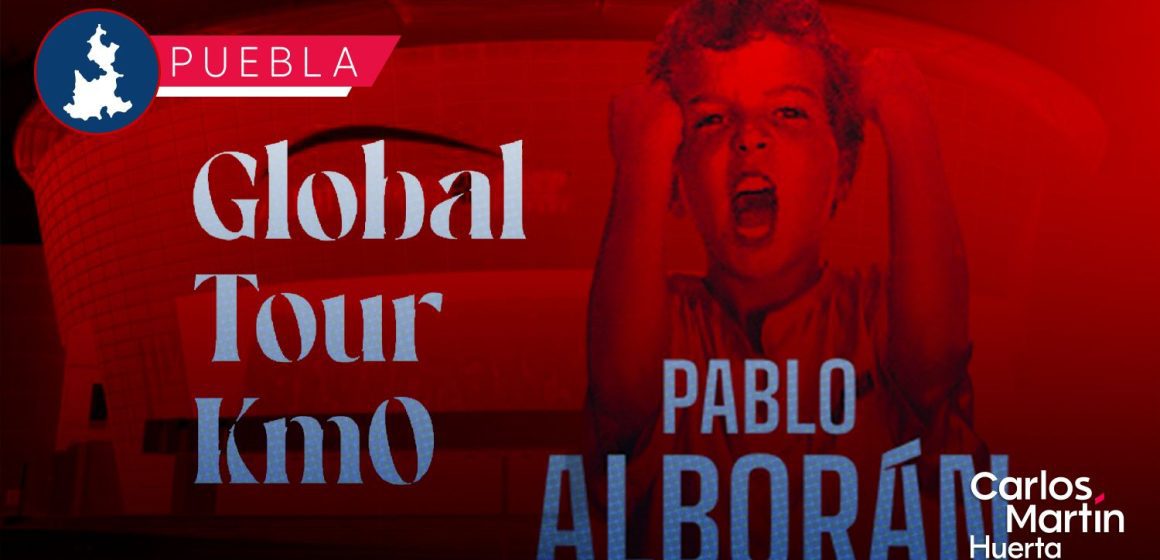 Pablo Alborán llega a Puebla con su Global Tour KM0