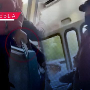 Pasajeros de la Ruta Azteca se arman de valor y enfrentan a abuelito armado