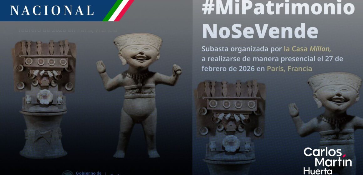 México exige a casa de subastas francesa detener venta de 40 piezas arqueológicas