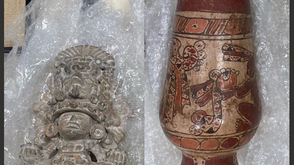 Portugal devuelve piezas arqueológicas a México Portugal devuelve a México piezas arqueológicas por primera vez