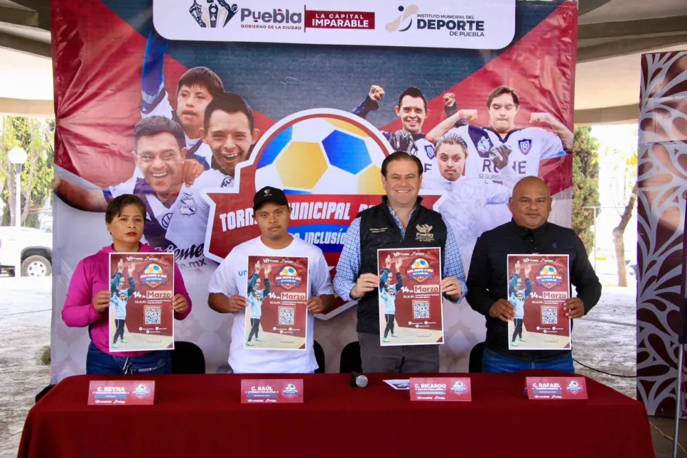 Presentan el Torneo Municipal de Fútbol por la Inclusión 2026
