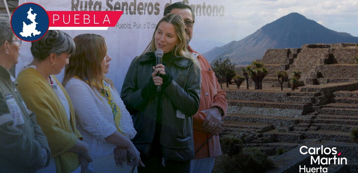 Presentan la Ruta “Senderos de Cantona” en Tepeyahualco