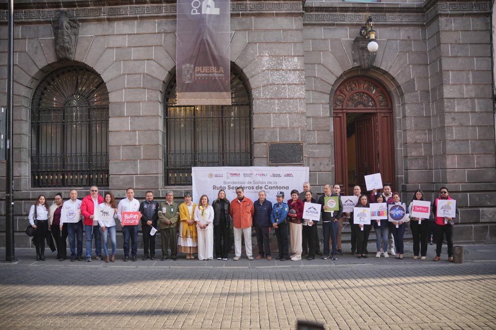 Presentan la Ruta "Senderos de Cantona" en Tepeyahualco