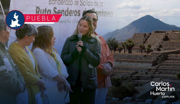 Presentan la Ruta “Senderos de Cantona” en Tepeyahualco