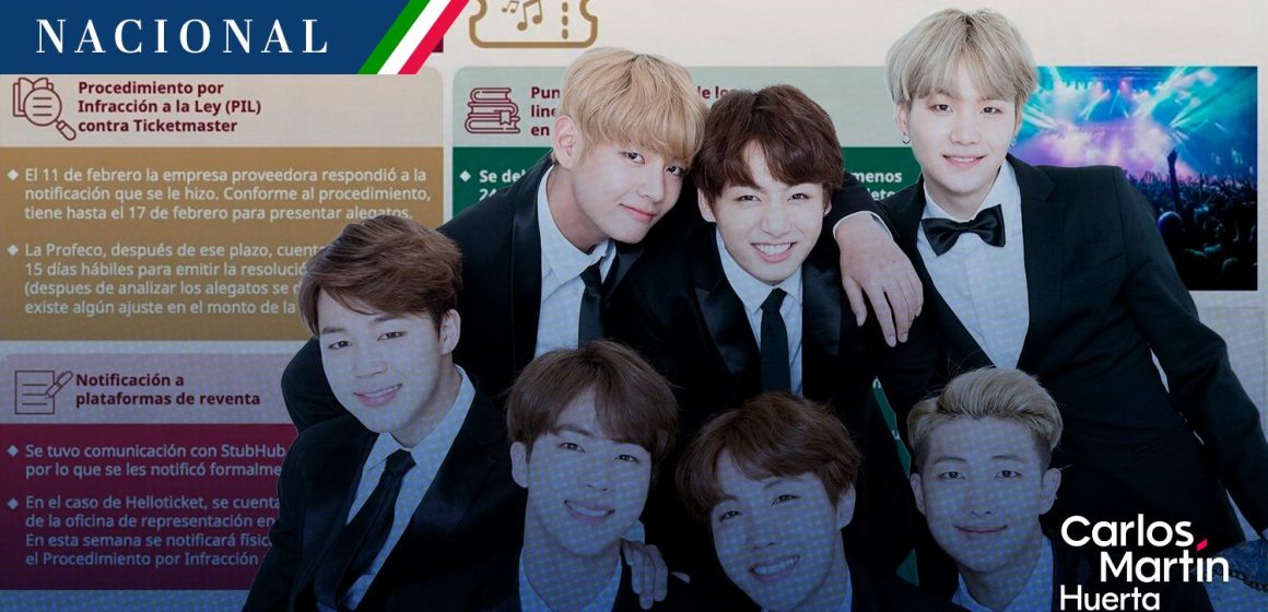 Profeco endurece reglas para boleteras: Nuevos lineamientos tras caso BTS