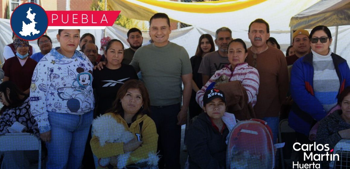 Puebla capital realiza jornadas de bienestar animal en diversas colonias