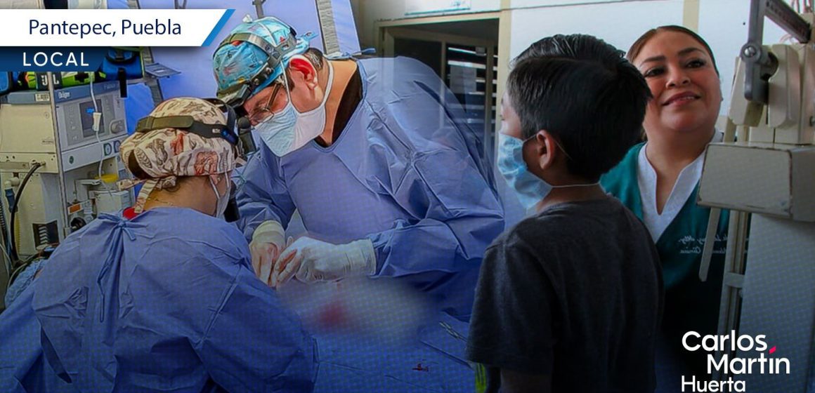 Quirófano itinerante acerca salud, esperanza y atención gratuita a Pantepec