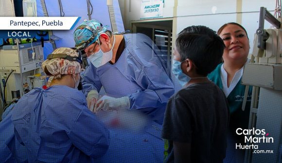 Quirófano itinerante acerca salud, esperanza y atención gratuita a Pantepec