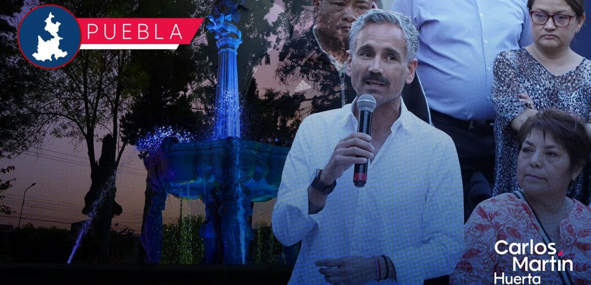 Portada Rescate de espacios públicos en Puebla Entregan rehabilitación de la fuente y áreas verdes del Parque Habana CMH Rescate de espacios públicos en Puebla: Entregan rehabilitación de la fuente y áreas verdes del Parque Habana