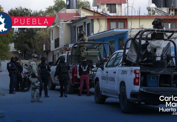 Portada SSP contiene 22 acciones delictivas en Puebla tras la muerte de El Mencho CMH SSP contiene 22 acciones delictivas en Puebla tras la muerte de “El Mencho”