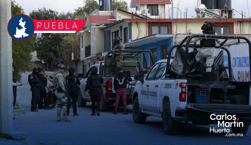 SSP contiene 22 acciones delictivas en Puebla tras la muerte de “El Mencho”