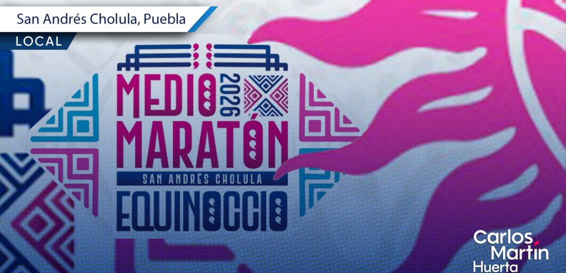 San Andrés Cholula presenta el Medio Maratón Equinoccio 2026