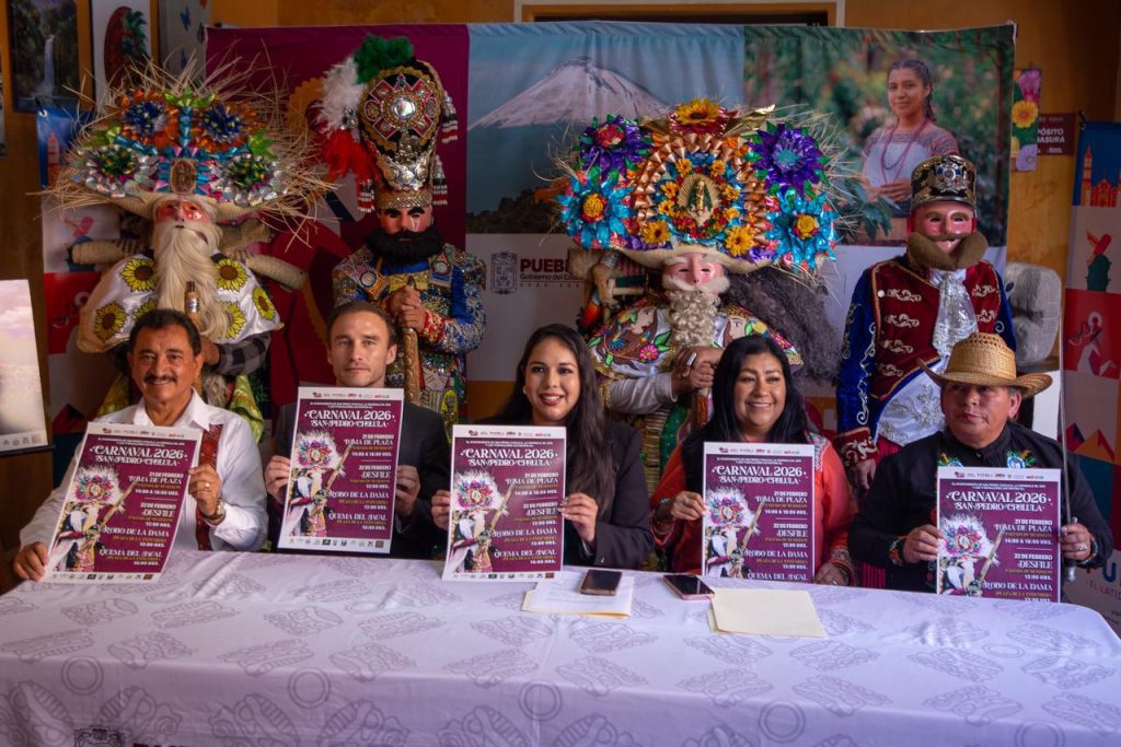 San Pedro Cholula anuncia su Carnaval 2026 1 San Pedro Cholula anuncia su Carnaval 2026