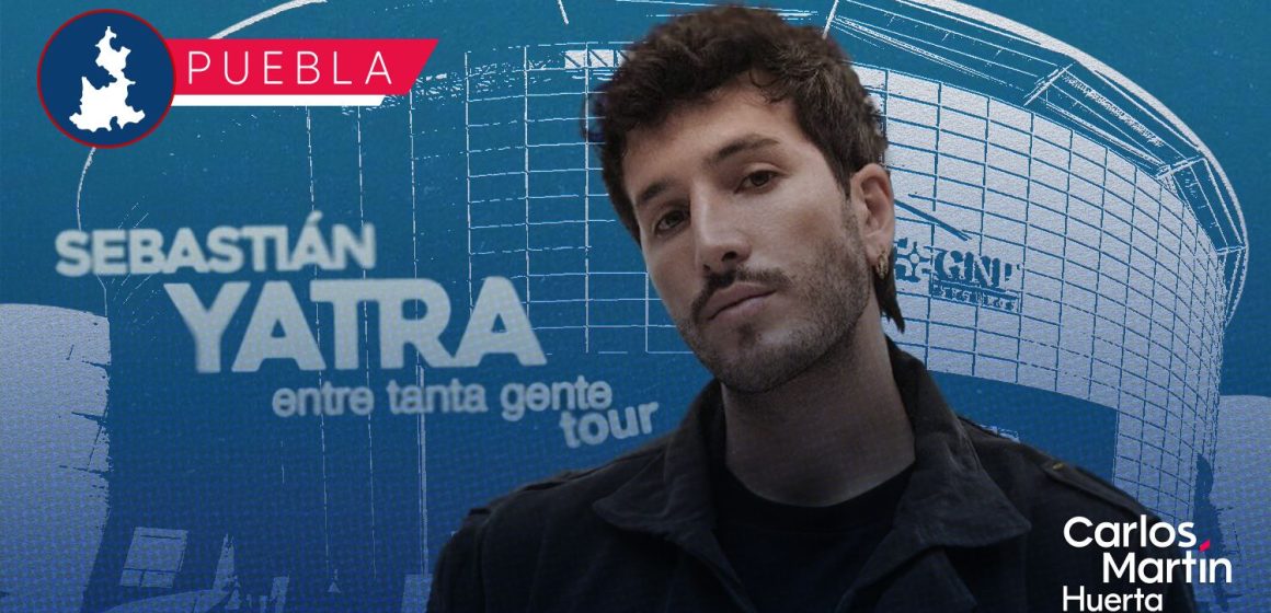 Sebastián Yatra llega a Puebla con su tour “Entre tanta gente” 2026