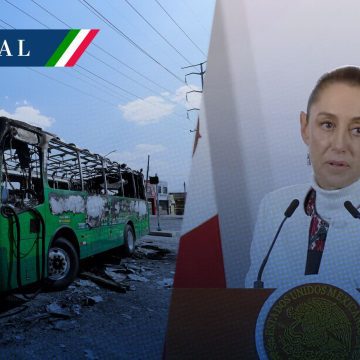 Sheinbaum - bloqueos - El Mencho Sheinbaum reporta avance en normalización de actividades tras violencia por muerte de “El Mencho”