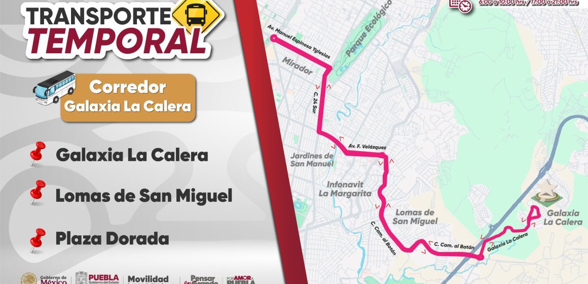 ¿Vives en La Calera? Estos son los nuevos recorridos que transformarán tu forma de llegar a Plaza Dorada
