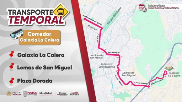 ¿Vives en La Calera? Estos son los nuevos recorridos que transformarán tu forma de llegar a Plaza Dorada