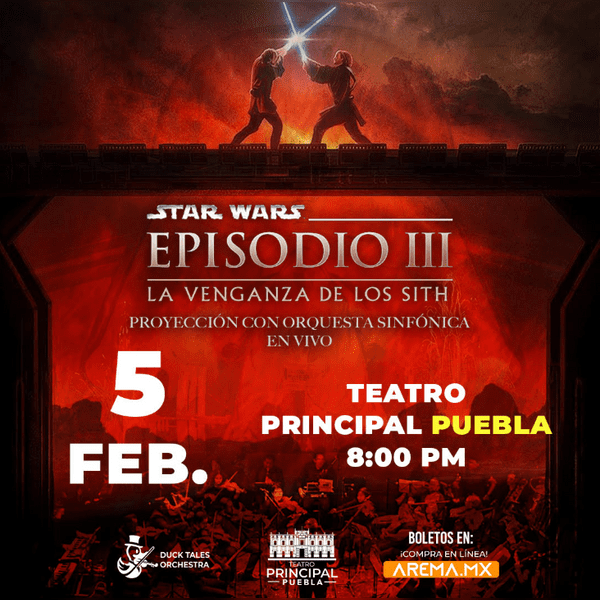 Star Wars Episodio III llega al Teatro Principal con Orquesta Sinfónica 1 Star Wars Episodio III llega al Teatro Principal con Orquesta Sinfónica