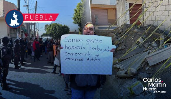 Tercer operativo en el Mercado Morelos; FGE busca más restos humanos en locales