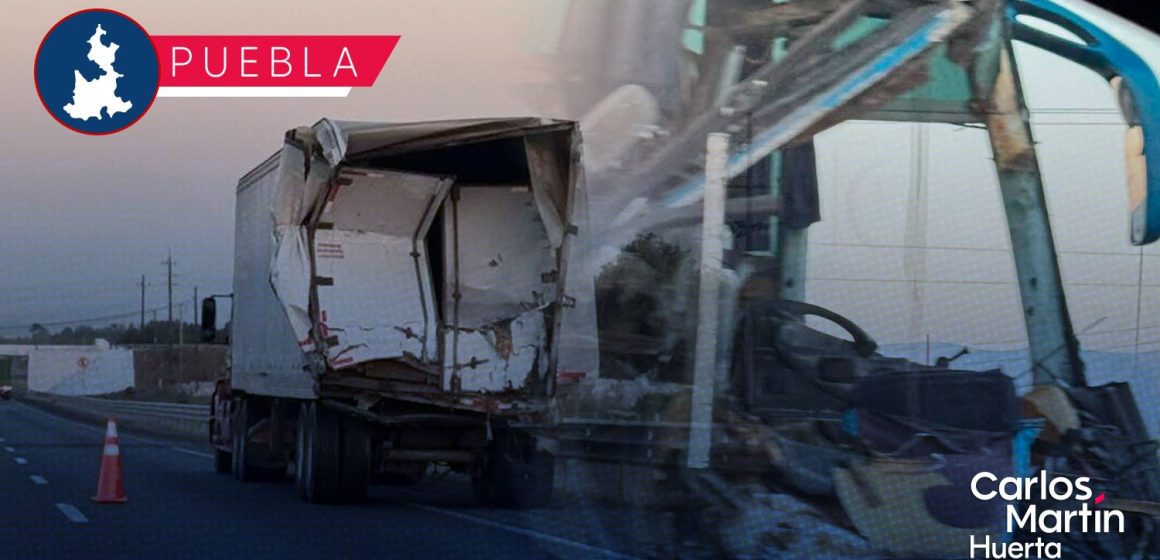 Terrible accidente en la autopista Puebla-Orizaba cobra la vida de una persona