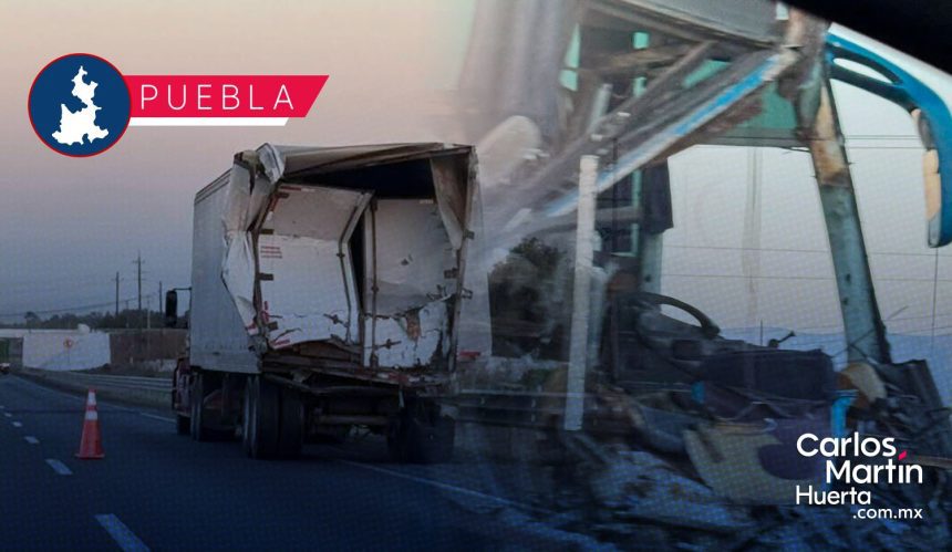 Terrible accidente en la autopista Puebla-Orizaba cobra la vida de una persona