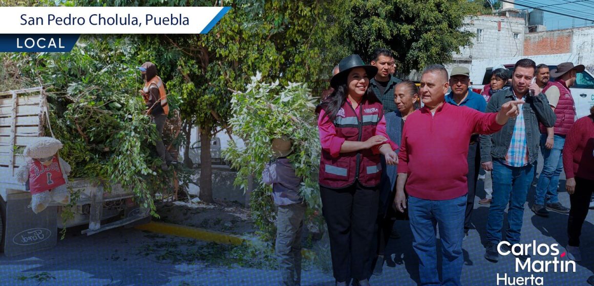 Tonantzin Fernández encabeza faena comunitaria para rescatar el Río Rabanillo en Momoxpan