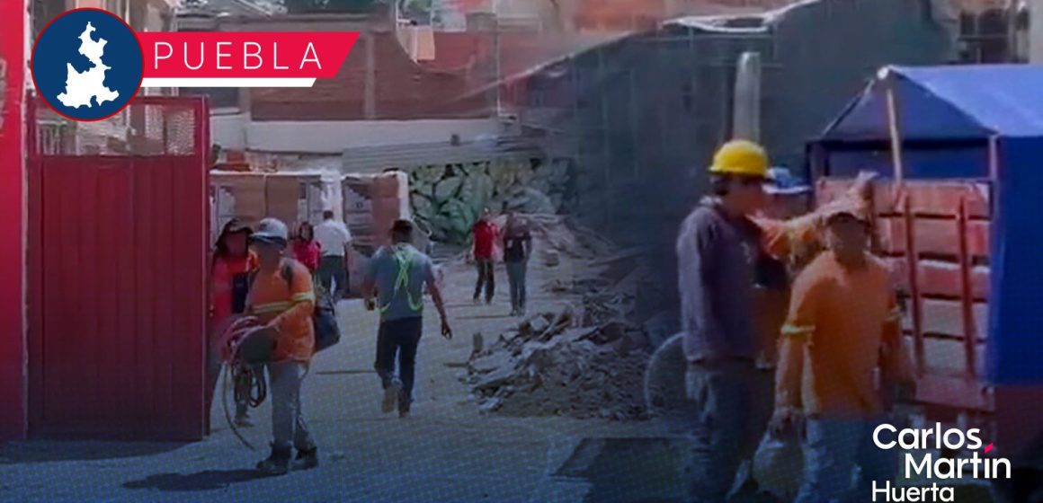 Trabajador sufre caída de varios metros en obra de la colonia Reforma Sur; sería menor de edad