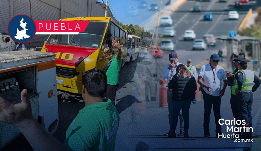 Operativos viales continuarán en Puebla pese a agresiones a personal de movilidad