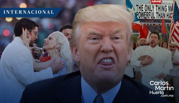 Trump critica el espectáculo de Bad Bunny en el Super Bowl LX