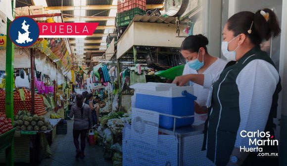 Habrá jornada de vacunación en el Mercado Hidalgo por brote de sarampión: Segob