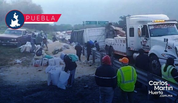 Portada Volcadura provoca cierre parcial de la autopista Puebla-Orizaba CMH Volcadura provoca cierre parcial de la autopista Puebla-Orizaba