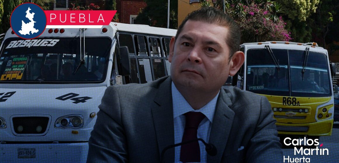 ¿Habrá paro de transporte público en Puebla este martes? Armenta advierte que no cederá ante “chantajes”