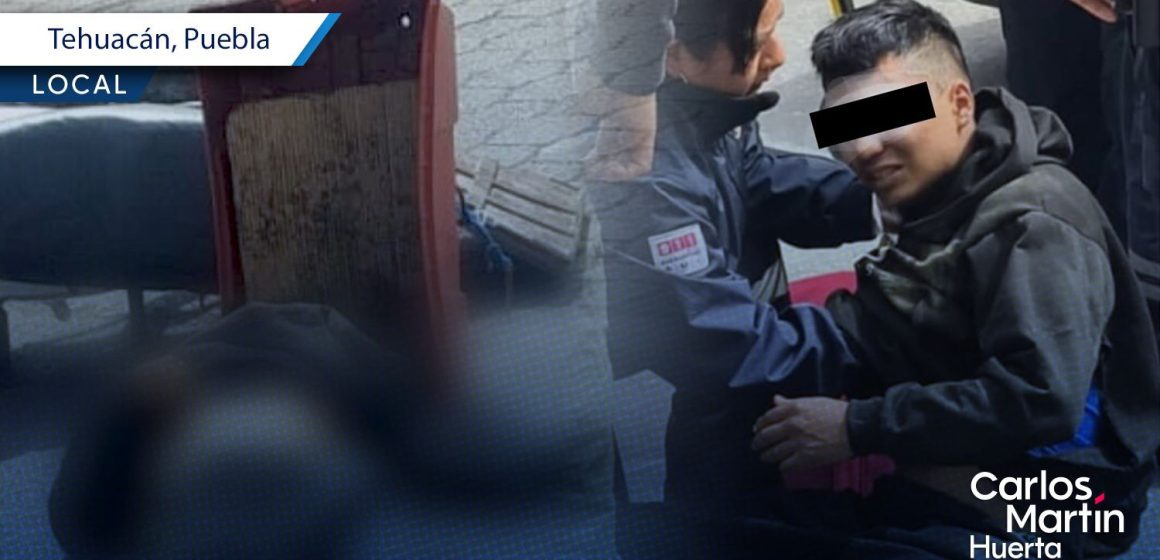 ¡Borracho y armado! Motociclista protagoniza accidente en Tehuacán por exceso de velocidad; fue detenido