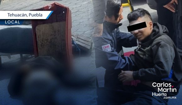 ¡Borracho y armado! Motociclista protagoniza accidente en Tehuacán por exceso de velocidad; fue detenido