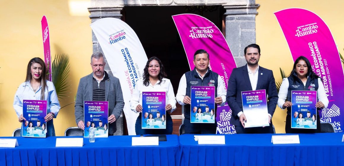 Feria del Empleo con Perspectiva de Género 2026 llega a San Andrés Cholula