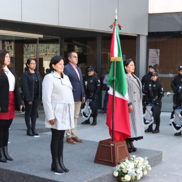 Conmemora Congreso del Estado el Día de la Bandera Mexicana