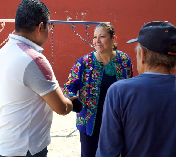 Programa de Obra Comunitaria fortalece convivencia familiar: Laura Artemisa