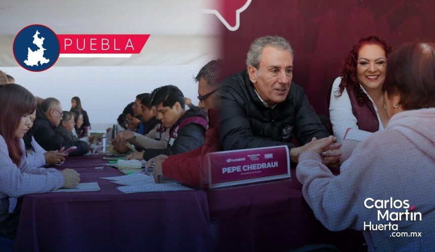 ¡Trámites sin vueltas! El Ayuntamiento de Puebla se instala en Villa Frontera para escuchar y solucionar