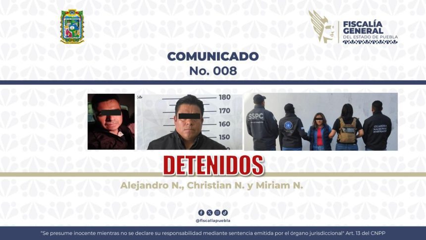 Justicia para el matrimonio Tello Ruiz: Caen tres implicados en su desaparición, feminicidio y homicidio calificado
