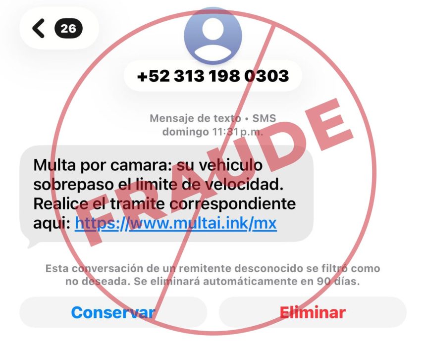 ¡Alerta de Fraude! No caigas en el engaño de las fotomultas vía SMS en Puebla
