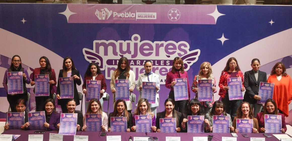 Ayuntamiento de Puebla presenta cartelera “Mujeres Imparables, mujeres que inspiran”