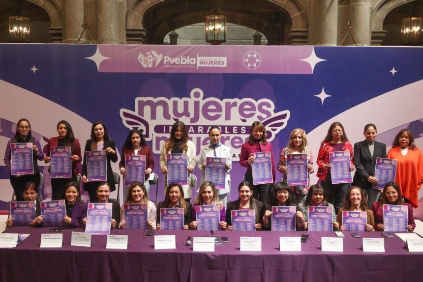 Ayuntamiento de Puebla presenta cartelera “Mujeres Imparables, mujeres que inspiran”