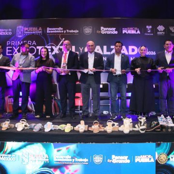 Impulso a la economía local: Inicia la Expo Textil y Calzado 2026 en Puebla