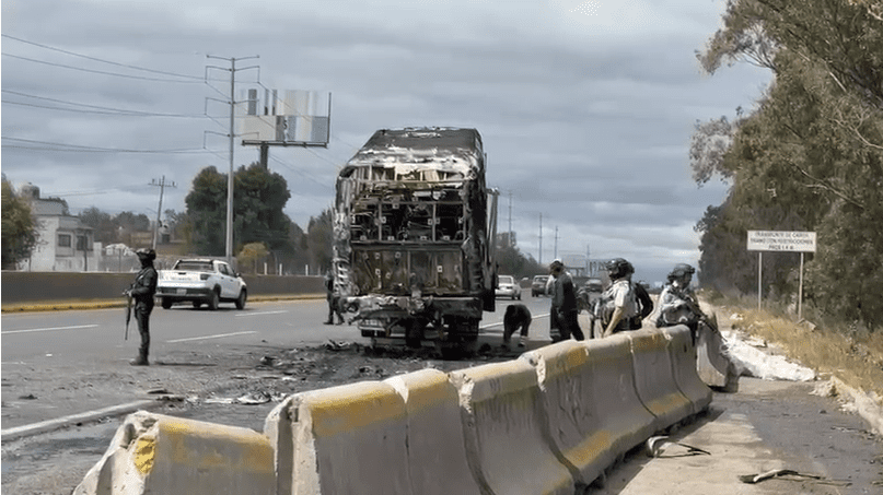 delincuencia Bloqueos y ataques tras caída de Nemesio Oseguera Cervantes, alias El Mencho