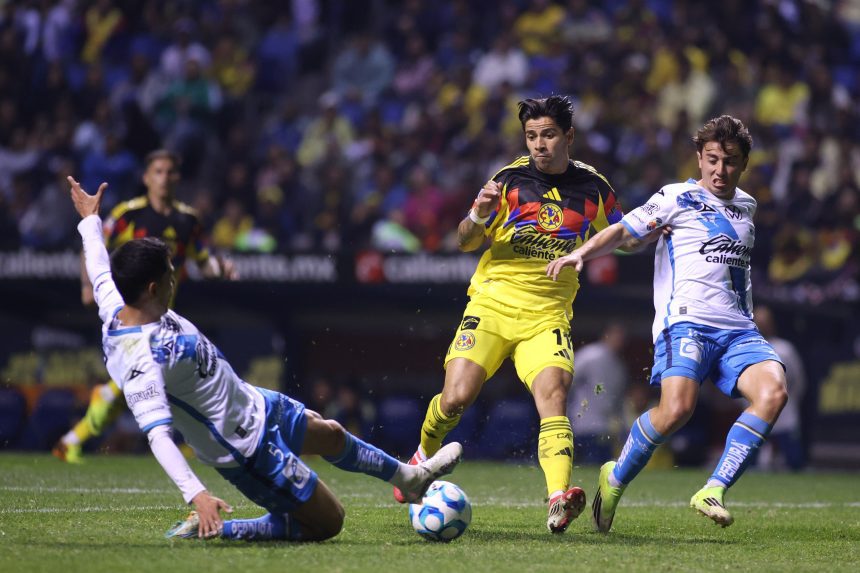 Las Águilas recuperan el vuelo: América golea al Puebla en el Cuauhtémoc