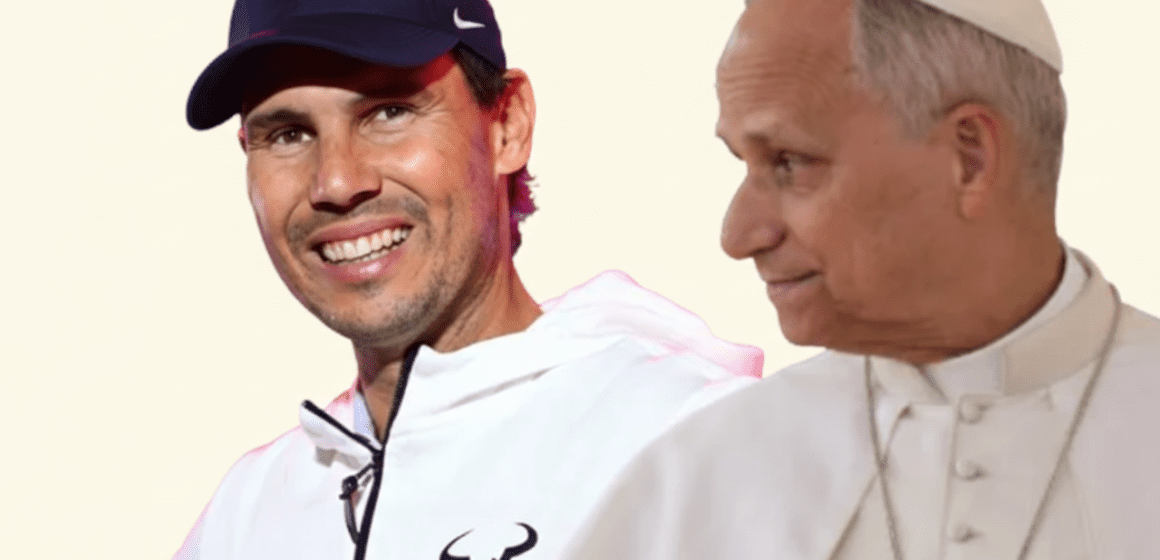 Rafael Nadal envía camiseta firmada al Papa León XIV y surge la posibilidad de un partido de tenis