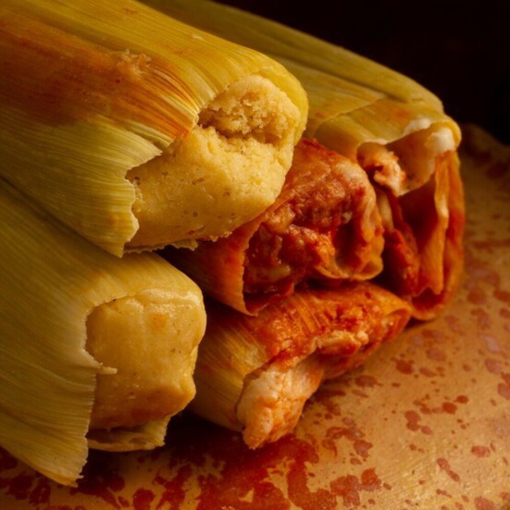 tamales rojos