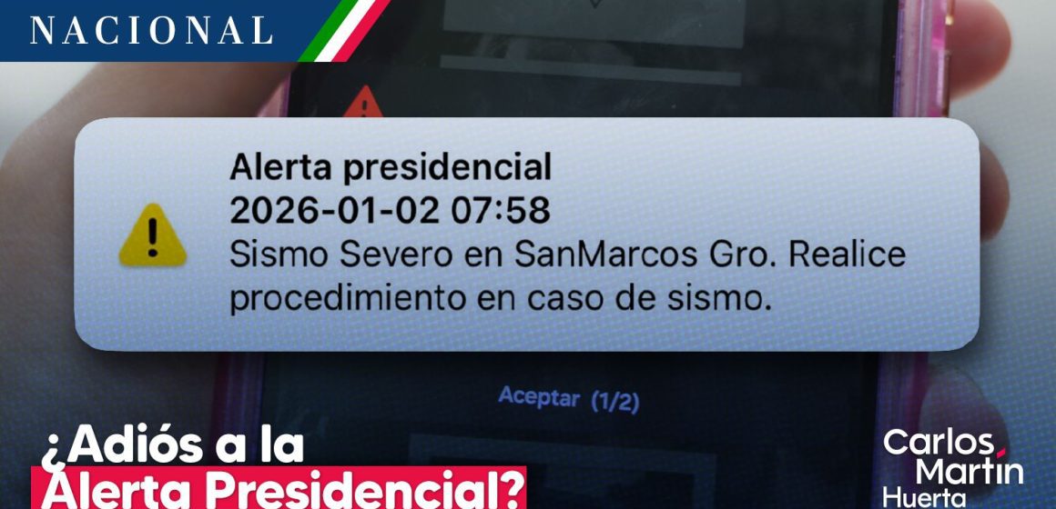 ¿Adiós a la “Alerta Presidencial”? Abren consulta para rebautizar el aviso sísmico en celulares
