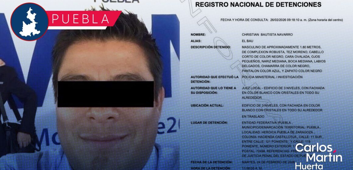 ¿Quién es “El Bau”? Socio y amigo del matrimonio Tello Ruiz y presunto homicida; era exfuncionario de Moreno Valle
